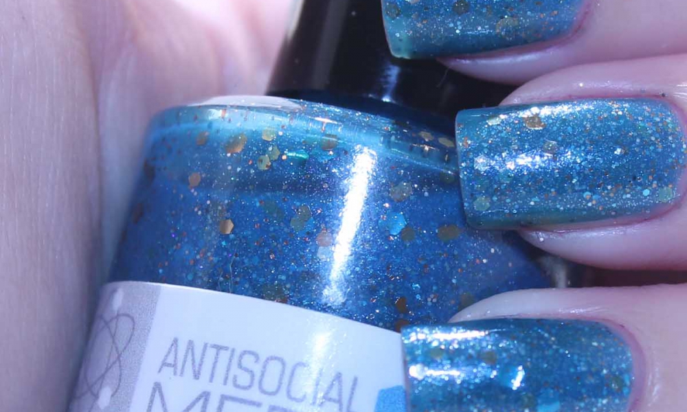 NerdLacquer Antisocial Media and It’s Just a Flesh Wound Review and Swatches