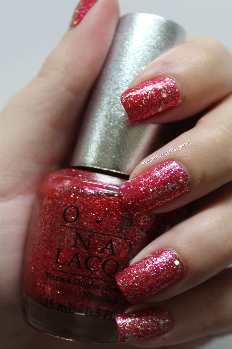 Opi DS Bold and Opi Servin up Sparkle - Sanctuary