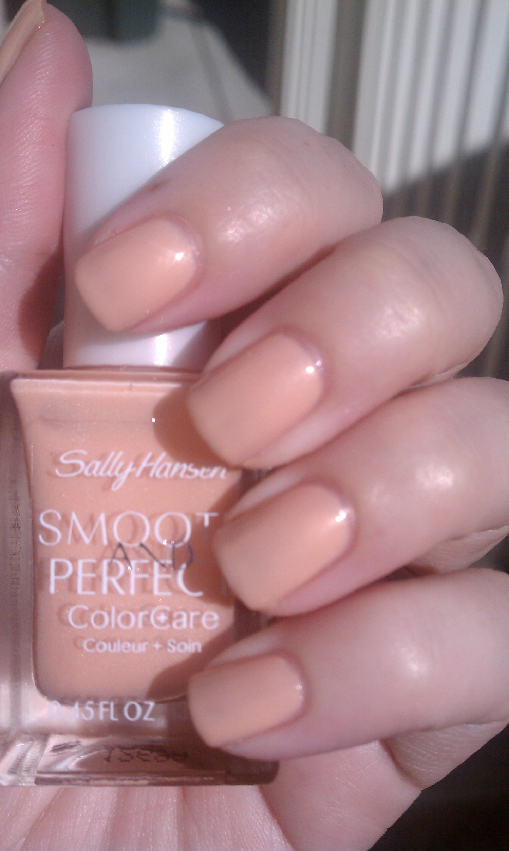 Sally Hansen Smooth and Perfect ColorCare Swatches and Review