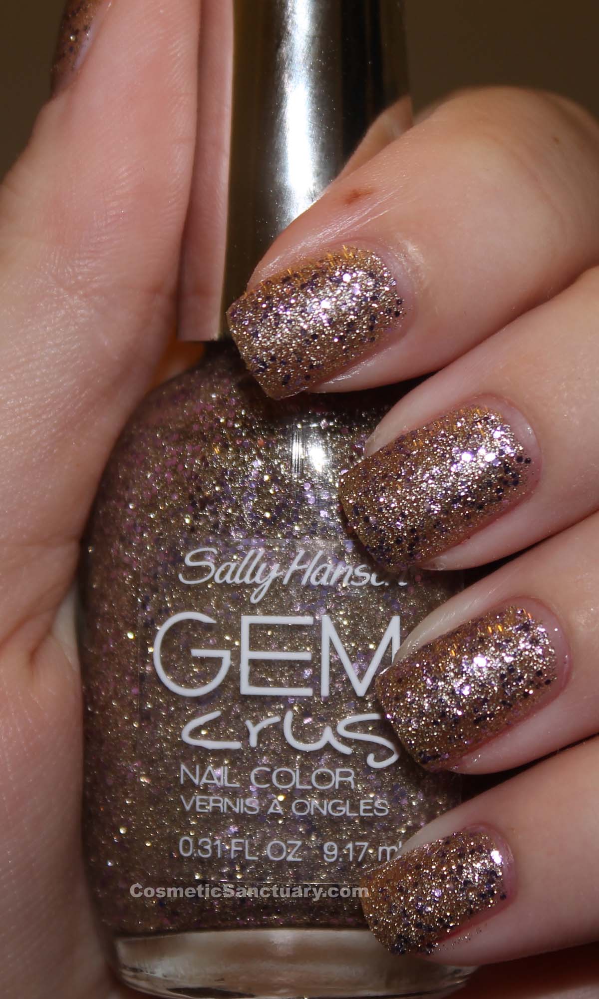 Sally Hansen Gem Crush Collection Swatches and Review
