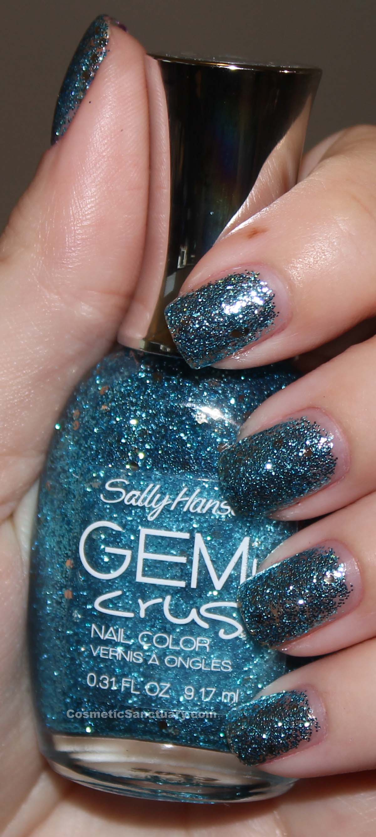 Sally Hansen Gem Crush Collection Swatches and Review