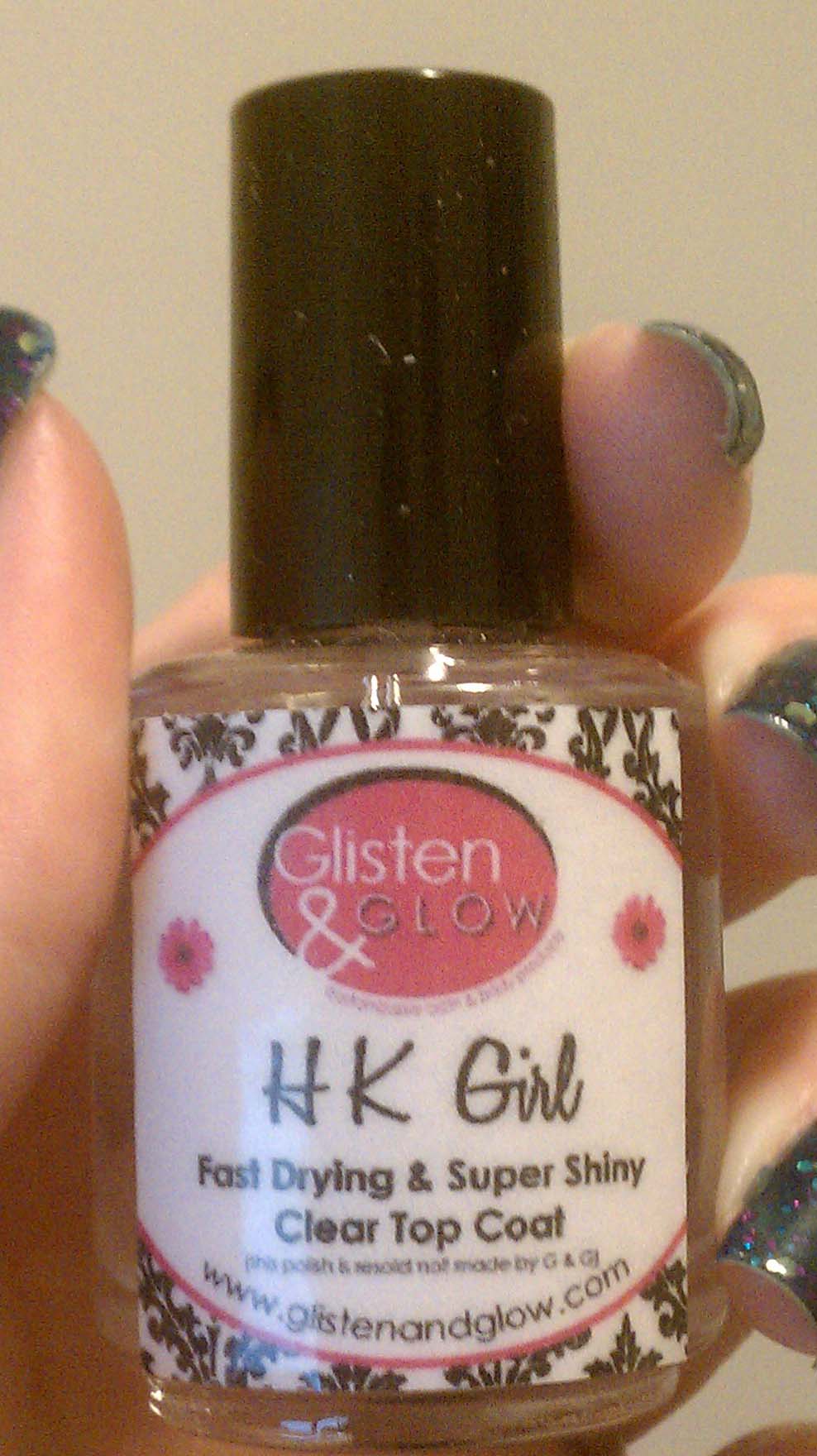 HK Girl Fast Dry & Super Shiny Top Coat Review