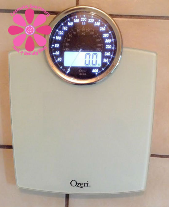 Ozeri Rev 400 lbs. Digital Bathroom Scale with Electro-Mechanical