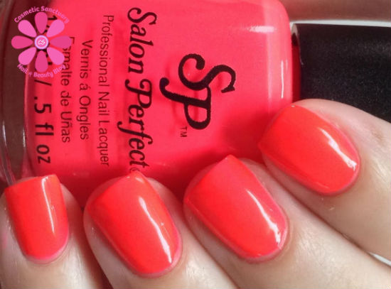 Salon Perfect Neon POP Nail Lacquer Duo Swatches & Review - Cosmetic  Sanctuary