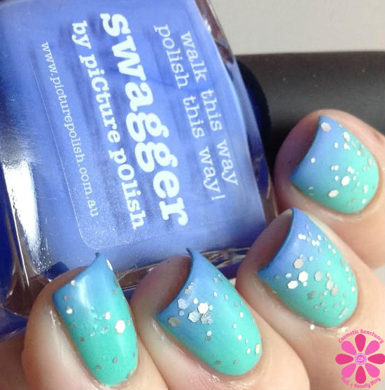 Picture Polish Gradient Using Chillax & Swagger - Cosmetic Sanctuary