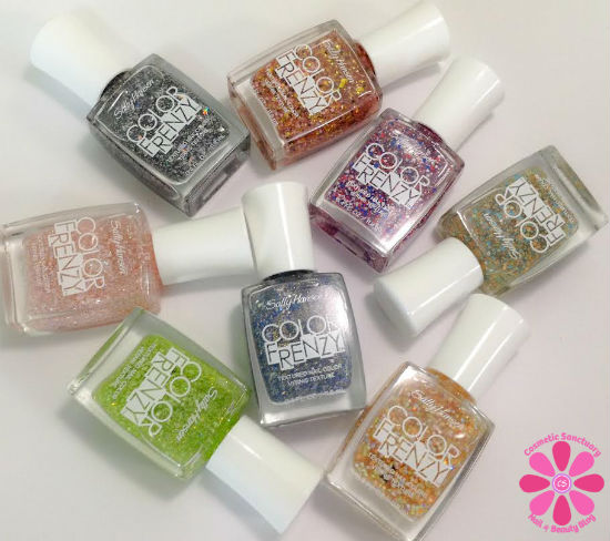 Sally Hansen Summer 2014 Limited Edition Color Frenzy Collection