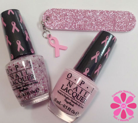 OPI Pink Of Hearts 2014 Duo for Breast Cancer Awareness Review & Giveaway