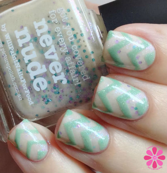 Will Paint Nails For Food Zigzag