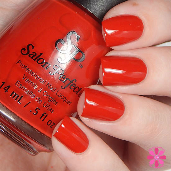 Salon Perfect Rockin The Red, White & Blue Collection Salsa Dance Swatch