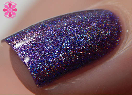 Ninja Polish Infinity Gems Collection Space Swatch Macro