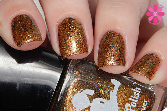 Dollish Polish Limited Edition The Dark Crystal Trio The Prophecy Of Jen Swatch up