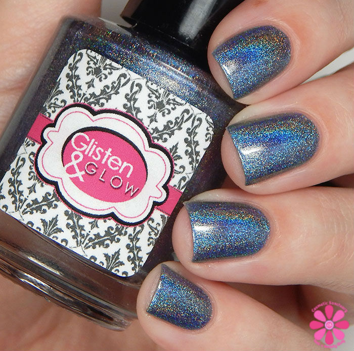 Glisten & Glow Cocktails Anyone? Round 2 Collection Blue On Blue Swatch