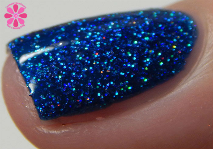 Girly Bits What Really Happened In Vegas Blue Ribbon Cankles Swatch Macro