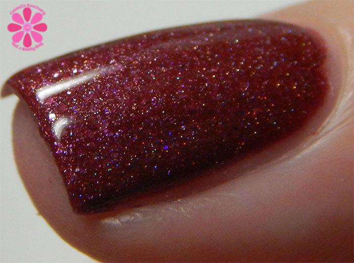 August Addicted to Holos Indie Box Philly Loves Lacquer Fallen Ember Swatch Macro