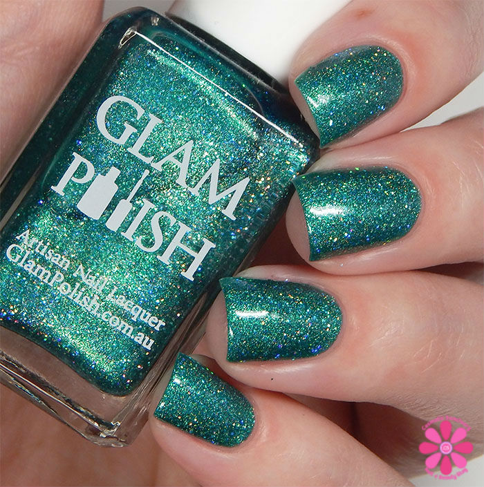 Glam Polish Darkly Dreaming Collection It's Alive! Swatch