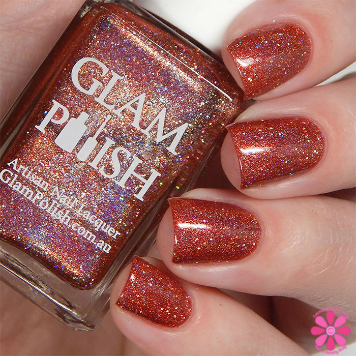 Glam Polish Darkly Dreaming Collection Road Kill Swatch