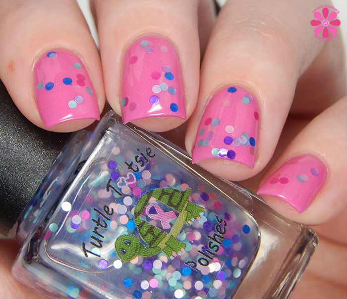 Turtle Tootsie Polishes Breast Cancer Awareness Collection Swatches ...