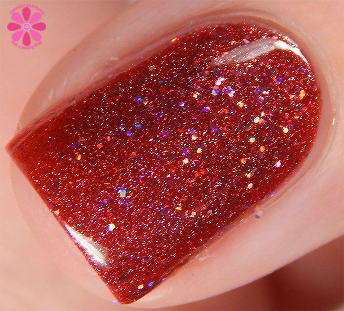 Glam Polish Darkly Dreaming Collection Trinity Swatch Macro