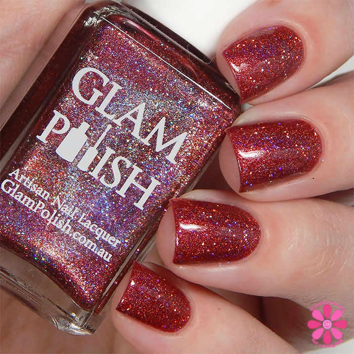 Glam Polish Darkly Dreaming Collection Trinity Swatch