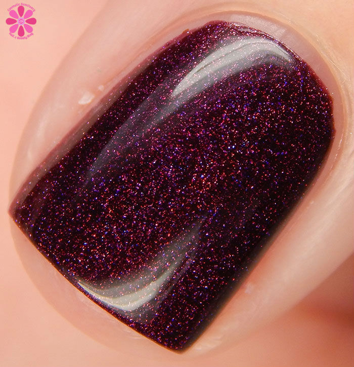 Colors by Llarowe Winter 2015 Collection Berries In The Snow Swatch Macro