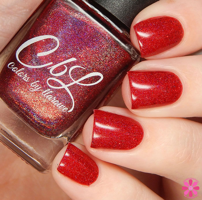 Colors by Llarowe Winter 2015 Collection Santa Baby Swatch