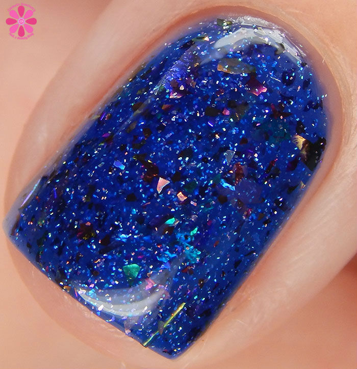 GlitterDaze The Winter Night Trio Cold Nights Swatch Macro
