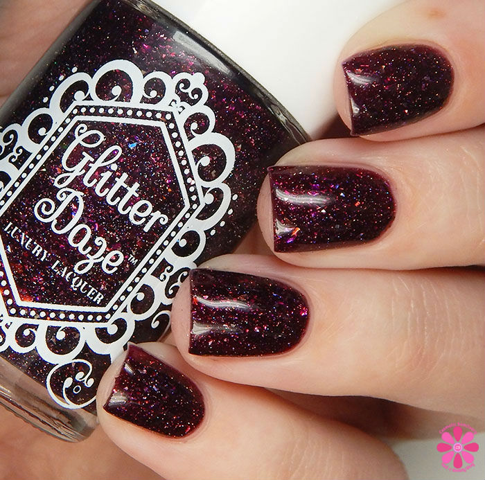 GlitterDaze The Winter Night Trio Fiery Embers Swatch