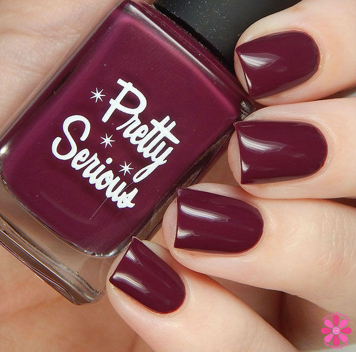 Pretty Serious Cosmetics Pet Names Collection Part 2  Gloomy Kitty Swatch