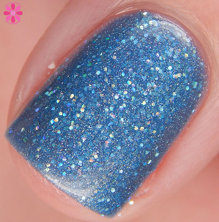 Glam Polish Alphabet City Collection It Sucks To Be Me Swatch Macro
