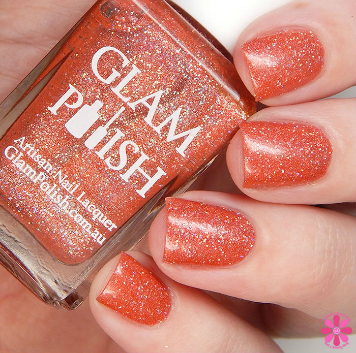 Glam Polish Alphabet City Collection Loud As The Hell You Want Swatch