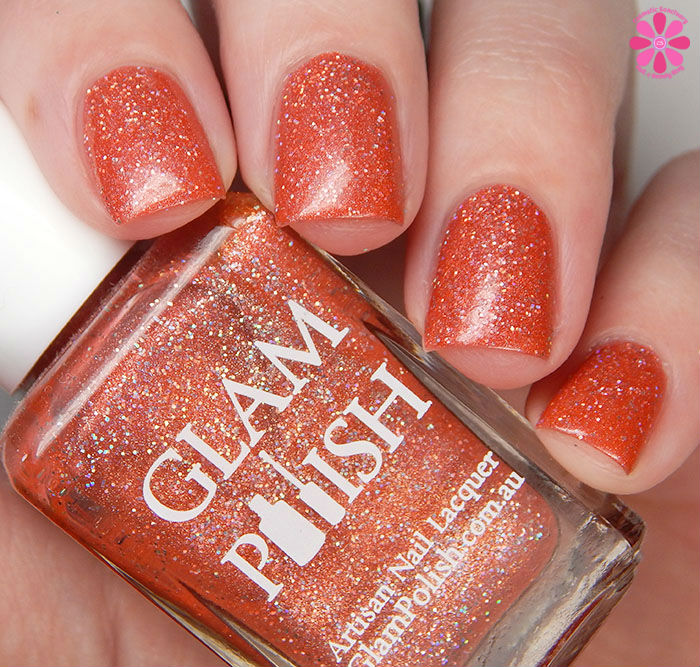 Glam Polish Alphabet City Collection Loud As The Hell You Want Swatch