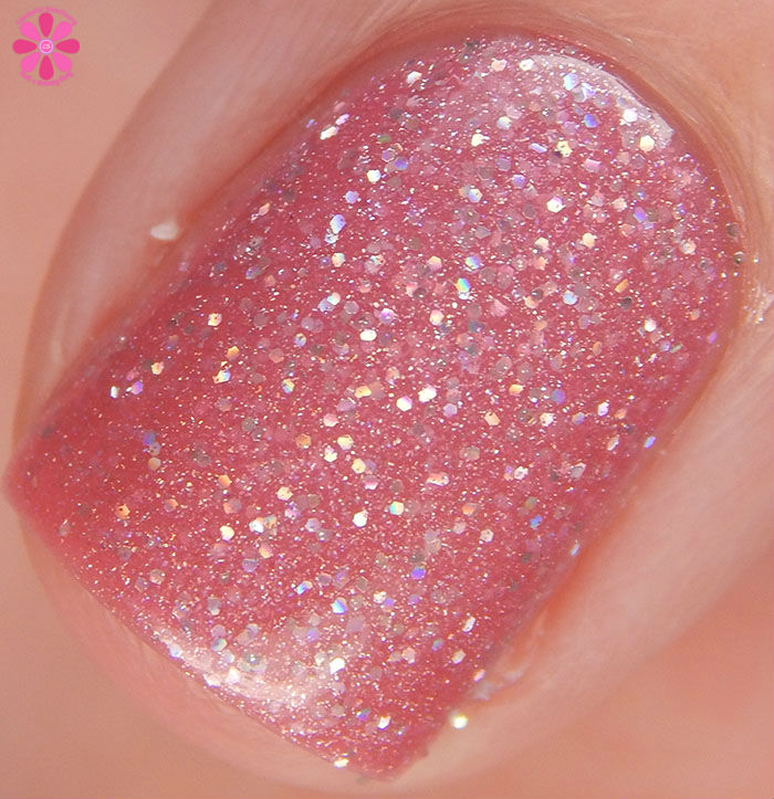 Glam Polish Alphabet City Collection The More You Ruv Someone Swatch