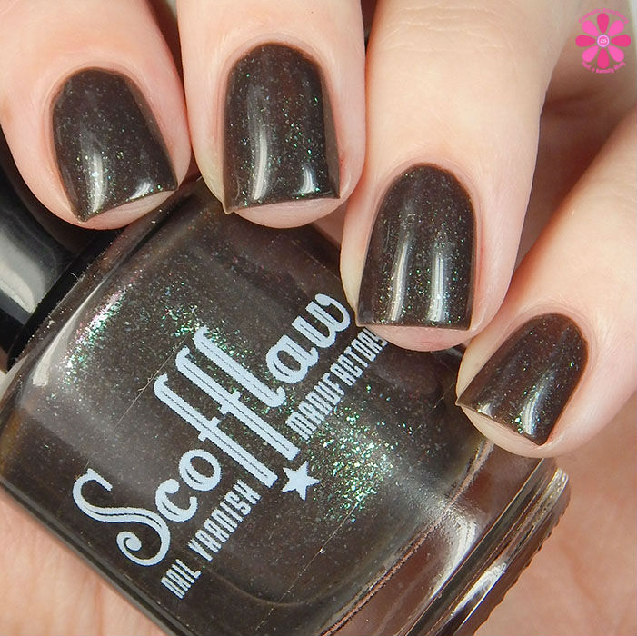 Scofflaw Nail Varnish Winter 2016 Collection An American Wookie in London Swatch