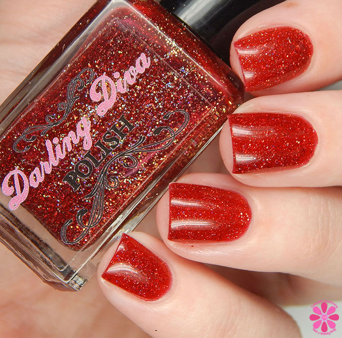 Darling Diva Polish The Force Collection Part 2 Blood Is Thicker Swatch