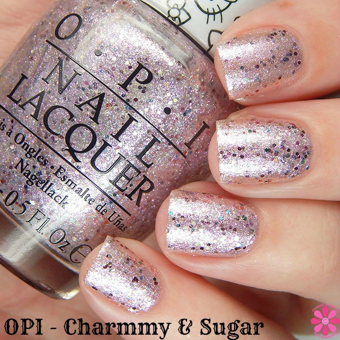 OPI Hello Kitty Collection Charmmy & Sugar Swatch