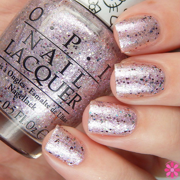 OPI Hello Kitty Collection Charmmy & Sugar Swatch