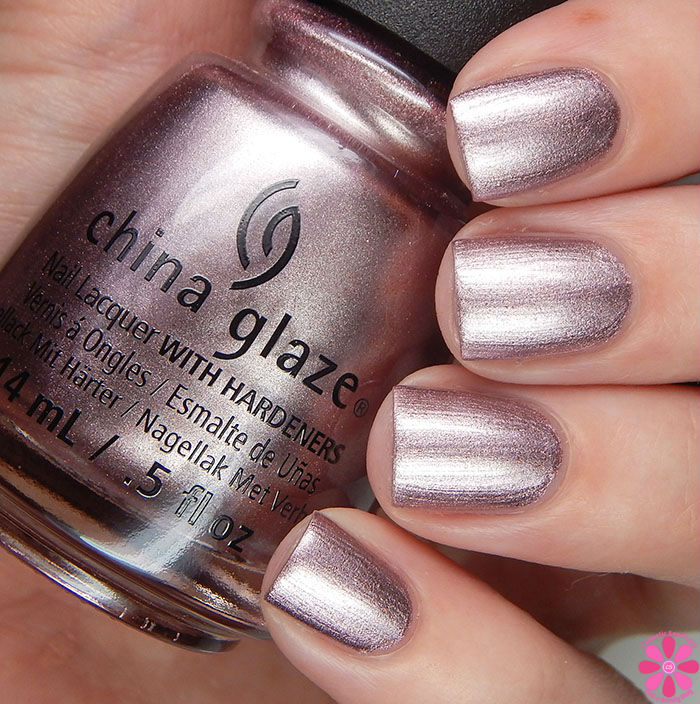 China Glaze Chrome Is Where The Heart Is
