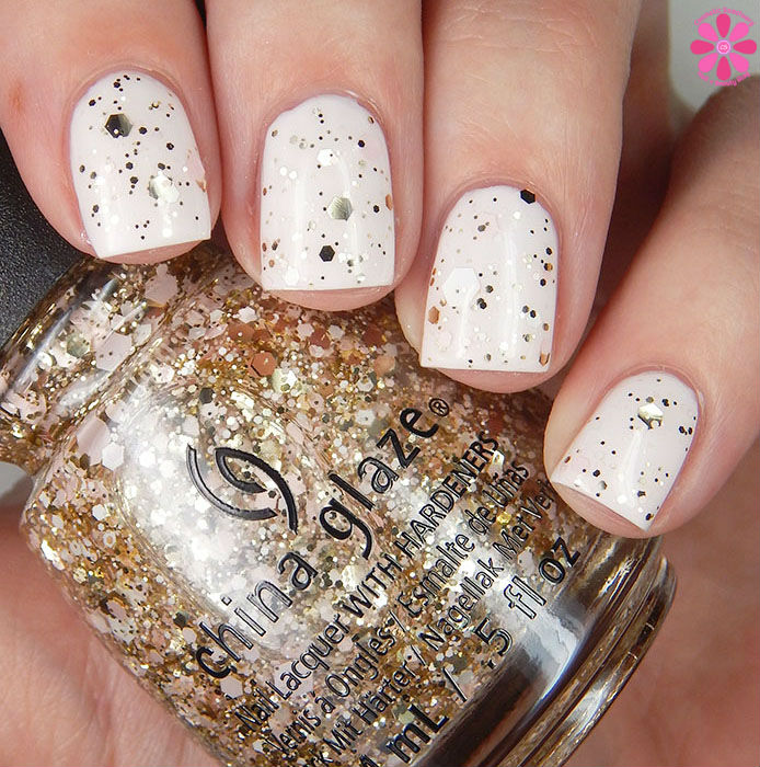 China Glaze GLitter Me This over Let's Chalk About It Up