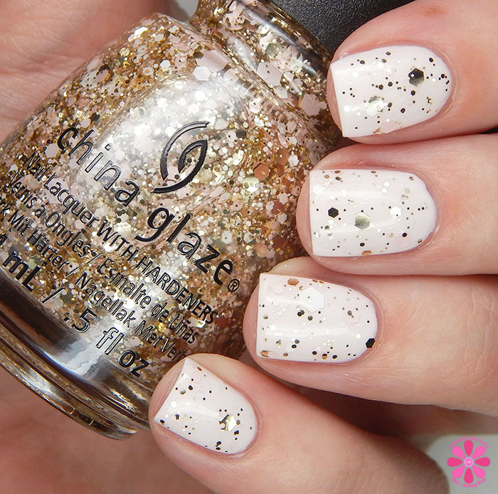 China Glaze GLitter Me This over Let's Chalk About It