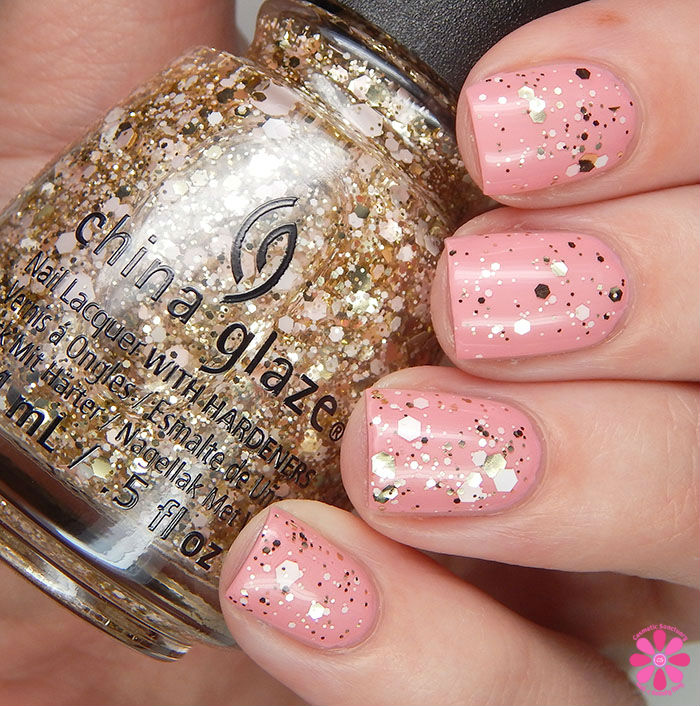 China Glaze Glitter Me This Over Pink Or Swim