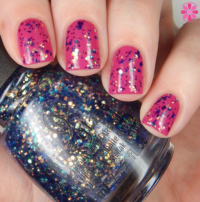 China Glaze Moonlight The Night Over In The Near Fuchsia Up