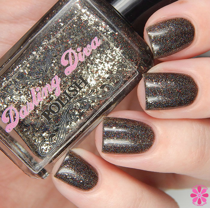 Darling Diva Polish The Force Collection Part 2 Come to the Dark Side Swatch