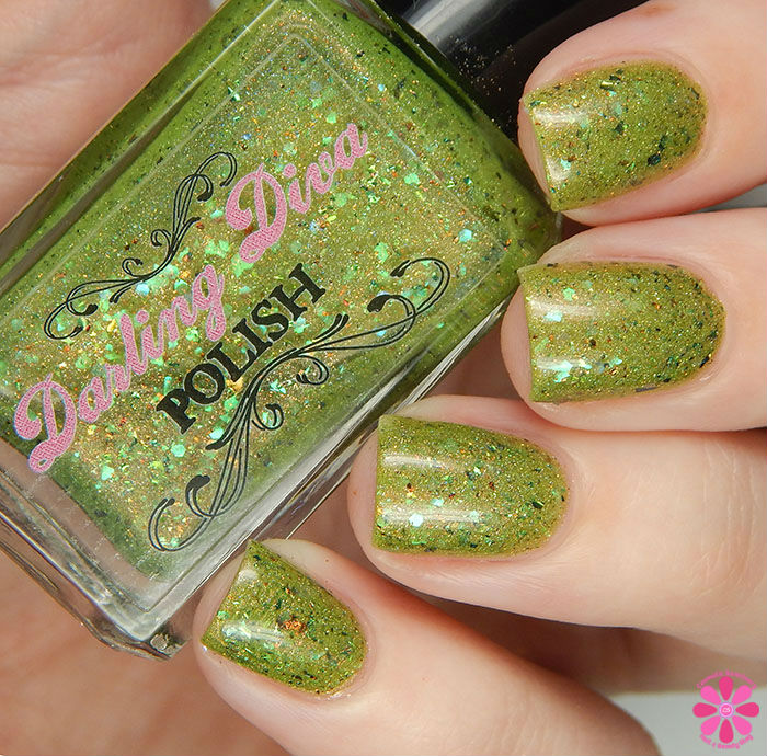 Darling Diva Polish The Force Collection Part 2 Do Or Do Not, There Is No Try Swatch