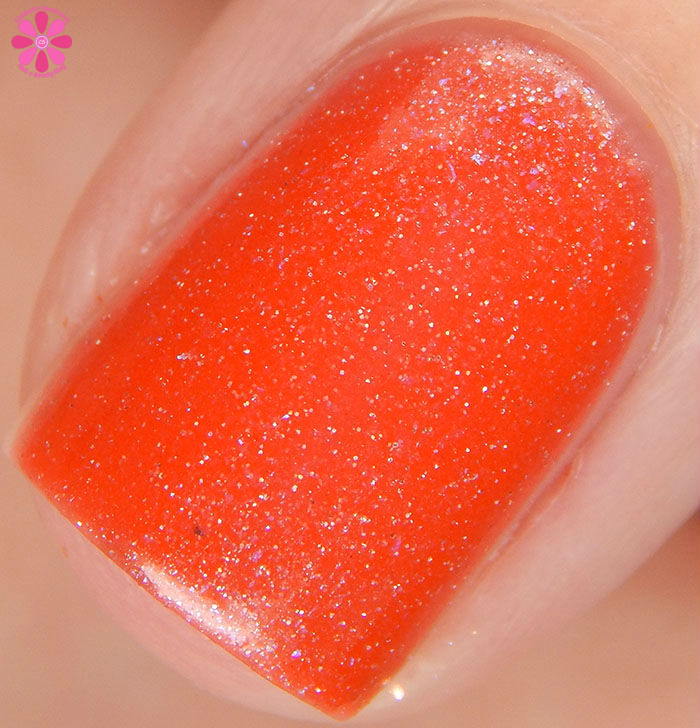 Scofflaw Nail Varnish Winter 2016 Collection Fire Imp Swatch