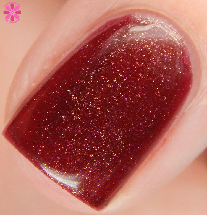 Scofflaw Nail Varnish Winter 2016 Collection Heavy Metal Sewing Circle Swatch