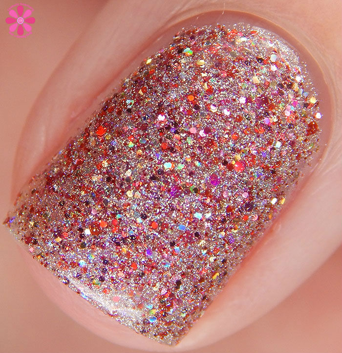Glam Polish Limited Edition Valentines Trio Love Is An Open Door Swatch