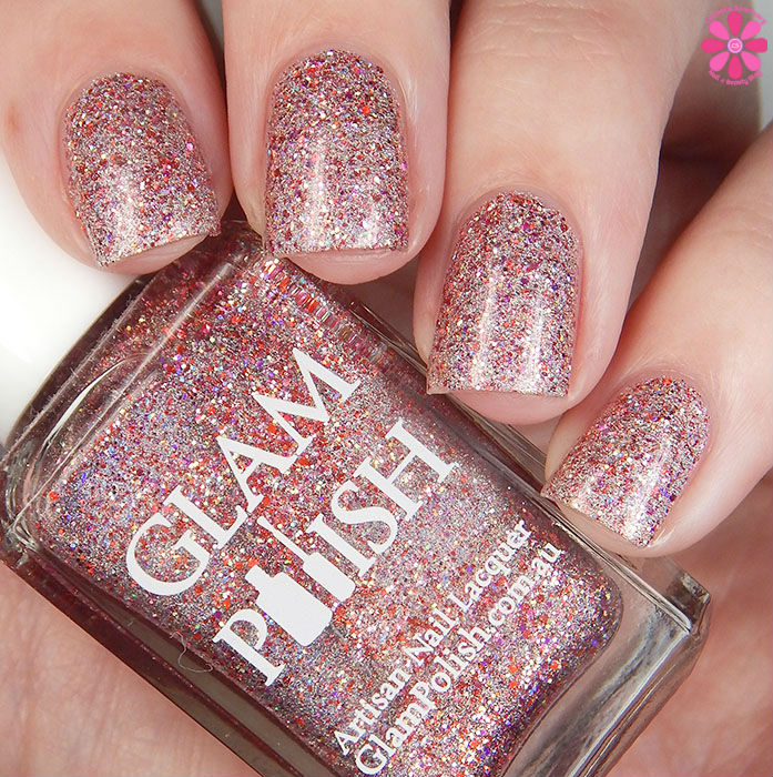 Glam Polish Limited Edition Valentines Trio Love Is An Open Door Swatch
