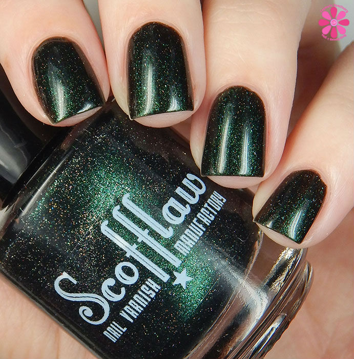 Scofflaw Nail Varnish Winter 2016 Collection Love Letter to Loki Swatch