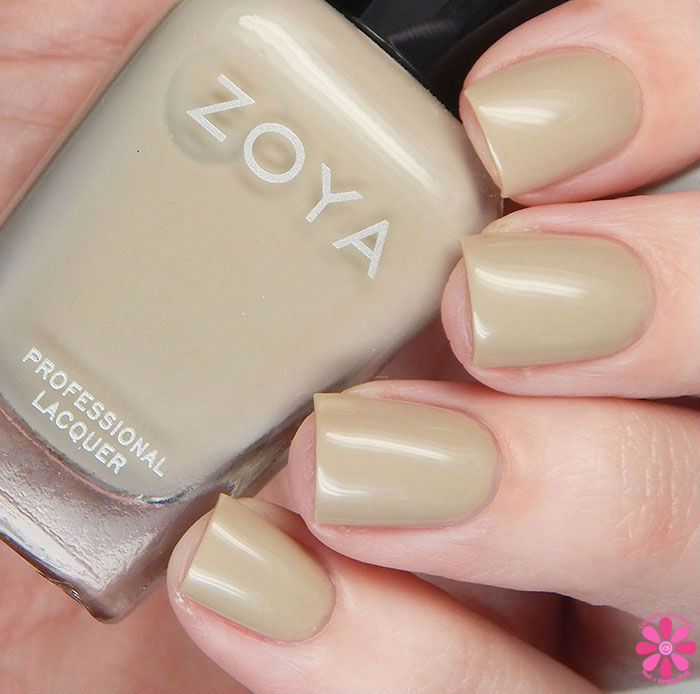 Zoya Whispers Collection Misty Swatch