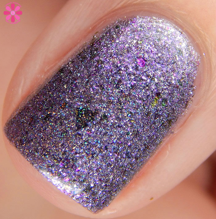Darling Diva Polish The Force Collection Part 2 My M'Effen Lightsaber Is Purple Swatch
